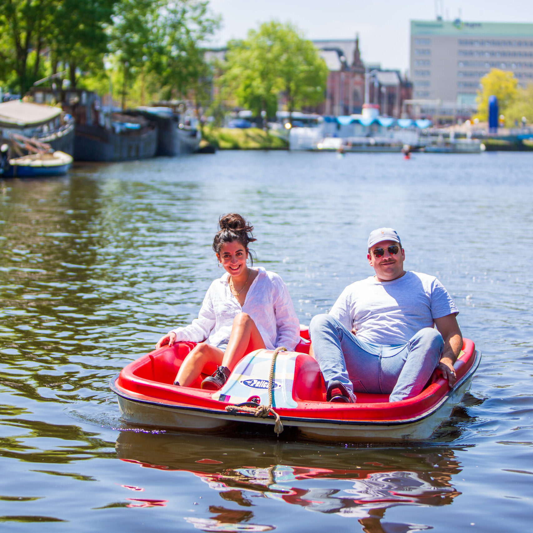 waterfiets race